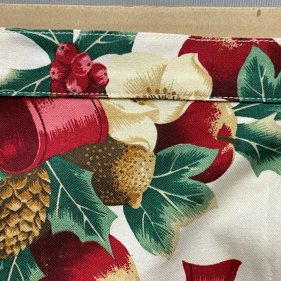 NWOT Cooking Apron w/Pocket & Attached Hand Towel, 100% Cotton, 22" x 20" + Ties - Picture 5 of 7